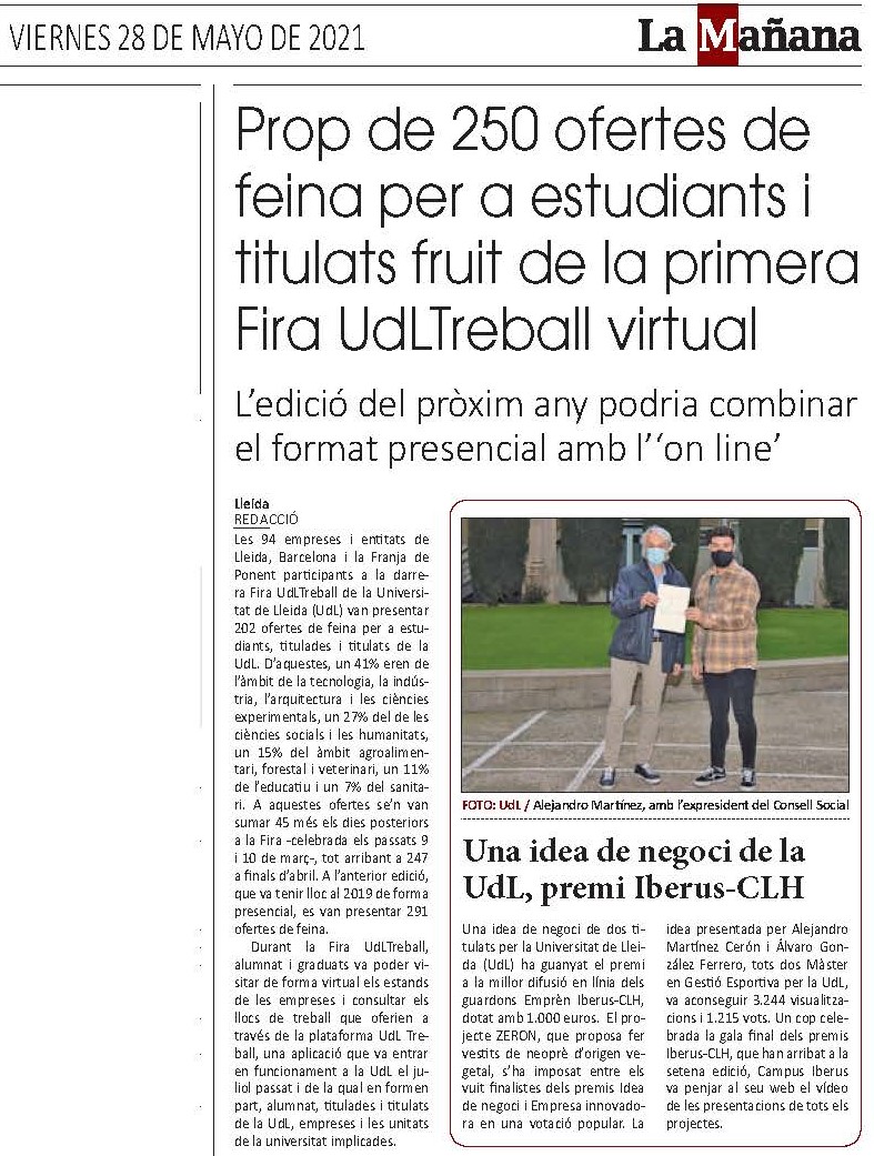 LA MAÑANA_28 MAIG
